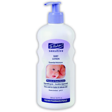 Dr. Fischer Sensitive Skin Baby Lotion, Natural And Calming For Newborns, Babies And Toddlers