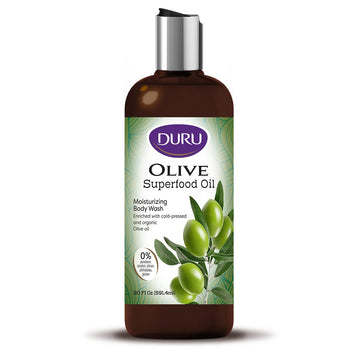 Duru Olive Oil Body Wash - Gentle Cleansing Moisturizing Sensitive Skin Shower Gel Paraben Free Alcohol Free Silicone Free Phthalete Free Gluten Free Body Wash