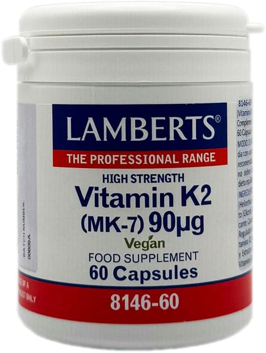 Lamberts Vitamin K2 (Mk-7) 90Mcg - 60 Capsules