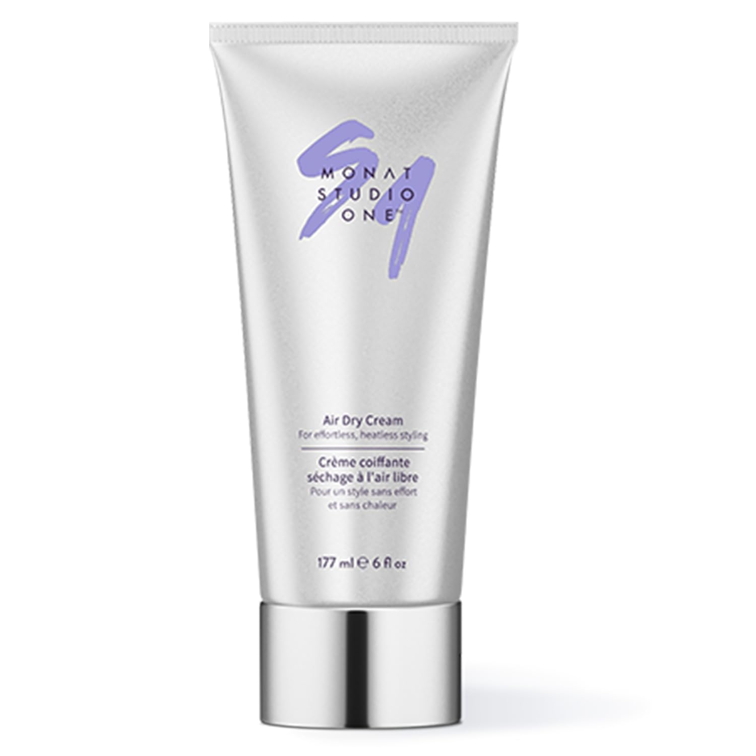 MONAT STUDIO ONE™ Air Dry Cream - Soft, Hair Styling Cream for touchable hold and Humidity Protection. Hair Frizz Control for All-Hair Types and no heat needed - Net Wt. 177 ml / 6 fl. oz