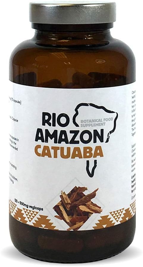 Rio Trading 500mg Catuaba 60 Vegcapsules : Amazon.co.uk: Health & Personal Care