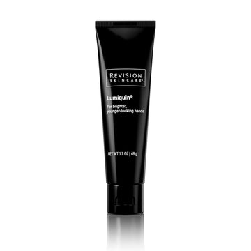 Revision Skincare Lumiquin Hand Cream, Brightens Skin And Minimizes Imperfections And Enhance Skin Moisture, For Brighter, Younger Looking Hands, 1.7 Oz