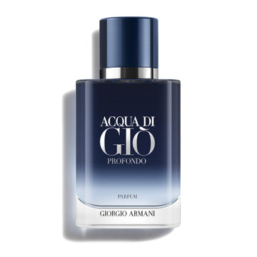 Armani Beauty - Acqua Di Giò Profondo - Parfum - Cologne For Men - Fougère Aromatic & Ambery Men’S Fragrance - Bergamot, Everlasting Essence, Citrus & Patchouli Notes