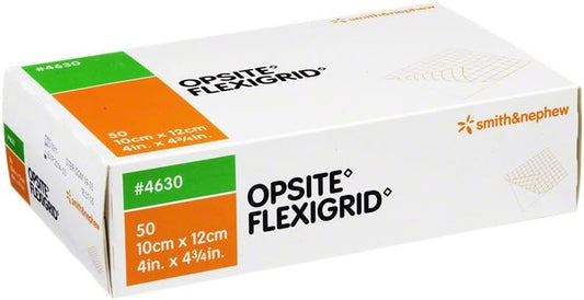 Opsite Flexigrid Film Dressing, 12 X 10 Cm