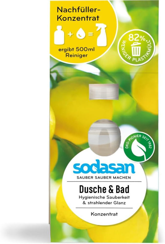 Sodasan Organic Shower & Bath Refill Concentrate (2 X 100 Ml)