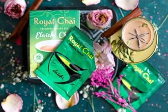 Royal Chai - Premium Instant Tea - Cardamom (Sweetened) 220G