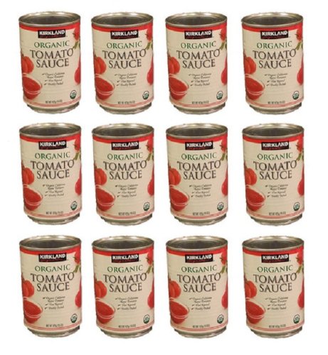 Kirkland Signature, Organic Tomato Sauce, 15 oz, 12-Count