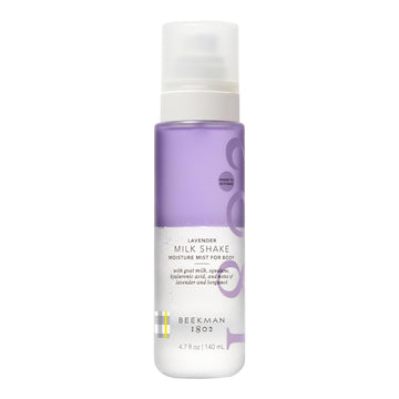 Beekman 1802 Lavender Milk Shake - Body Mist - 4.7 Fl. Oz - With Hyaluronic Acid & Jojoba Oil - Instantly Moisturizes, Hydrates & Softens - Good For Sensitive Skin - Cruelty Free