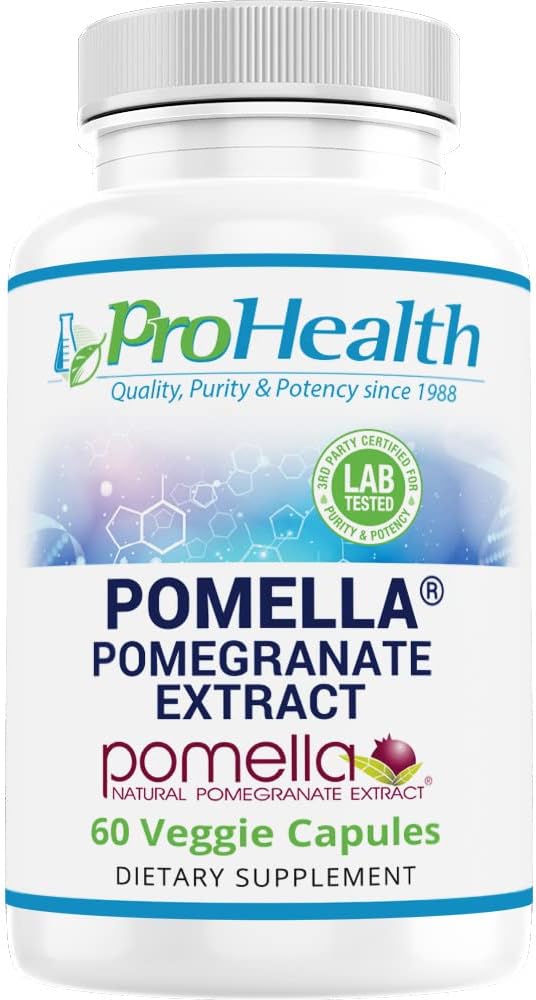 ProHealth Pomella Pomegranate Extract (500 mg, 60 Veggie Capsules)