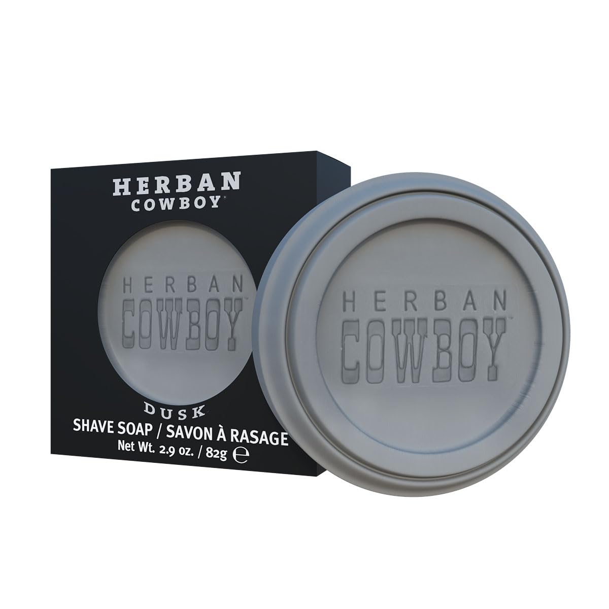 Herban Cowboy Natural Grooming Dusk Shave Soap, 2.9 Oz : Beauty & Personal Care