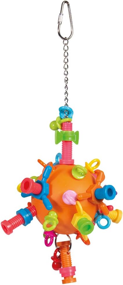 Northern Parrots Nuts, Bolts & Binkies Puzzle Parrot Toy :Pet Supplies