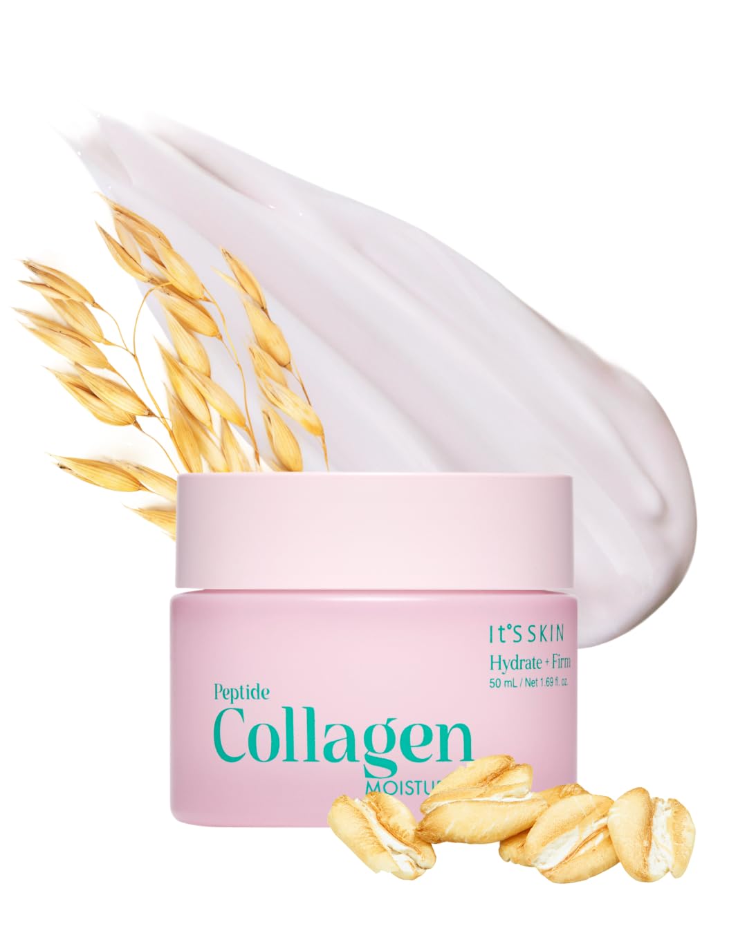 It'S Skin Peptide Collagen Moisturizer 1.69 Fl Oz. | Collagen Face Cream & Organic Face Moisturizer | Face Wrinkle Cream & Lightweight Moisturizer For Face | Korean Face Cream & Face Wrinkle Remover