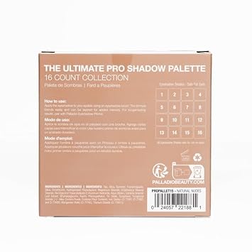 Palladio Ultimate Pro Eyeshadow Palettes, Professional And Personal Use, 35 High Pigmented Powder Colors, Matte, Shimmer, Satin Finishes, Long Lasting (Spring 2020) : Beauty & Personal Care