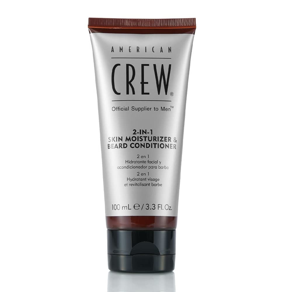 American Crew Skin Moisturizer and Beard Conditioner for Men, 2-in-1, 3.3 Fl Oz : Beauty & Personal Care