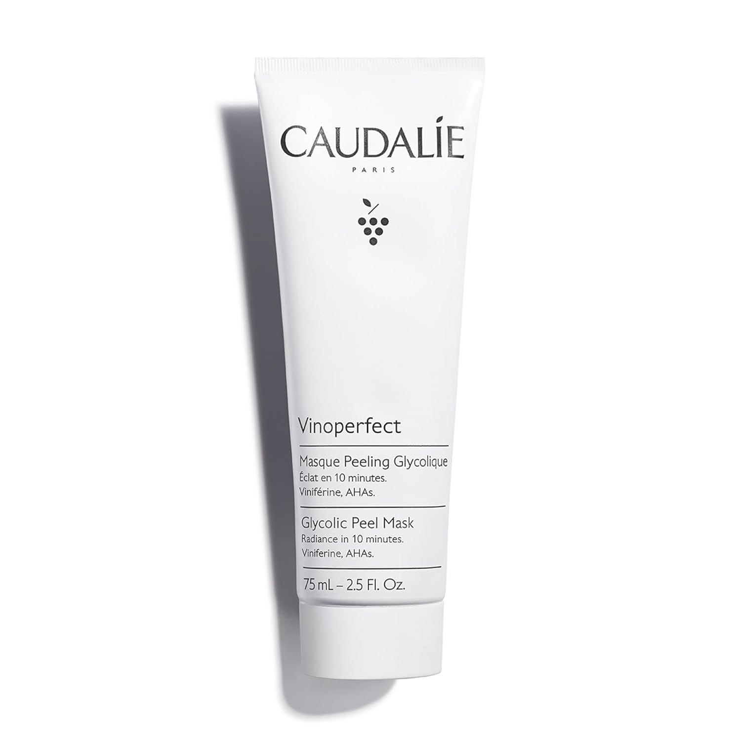 Caudalie Vinoperfect Glycolic And Ahas Peel Mask, Radiance In 10 Minutes, 2.5 Fl. Oz