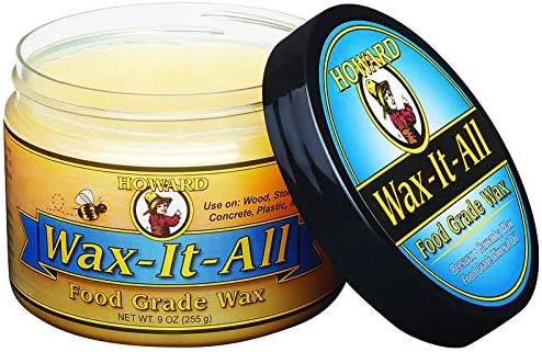 Howard Products WAX009 Food-Grade Wax, 9 Ounce (Pack of 1), Cream