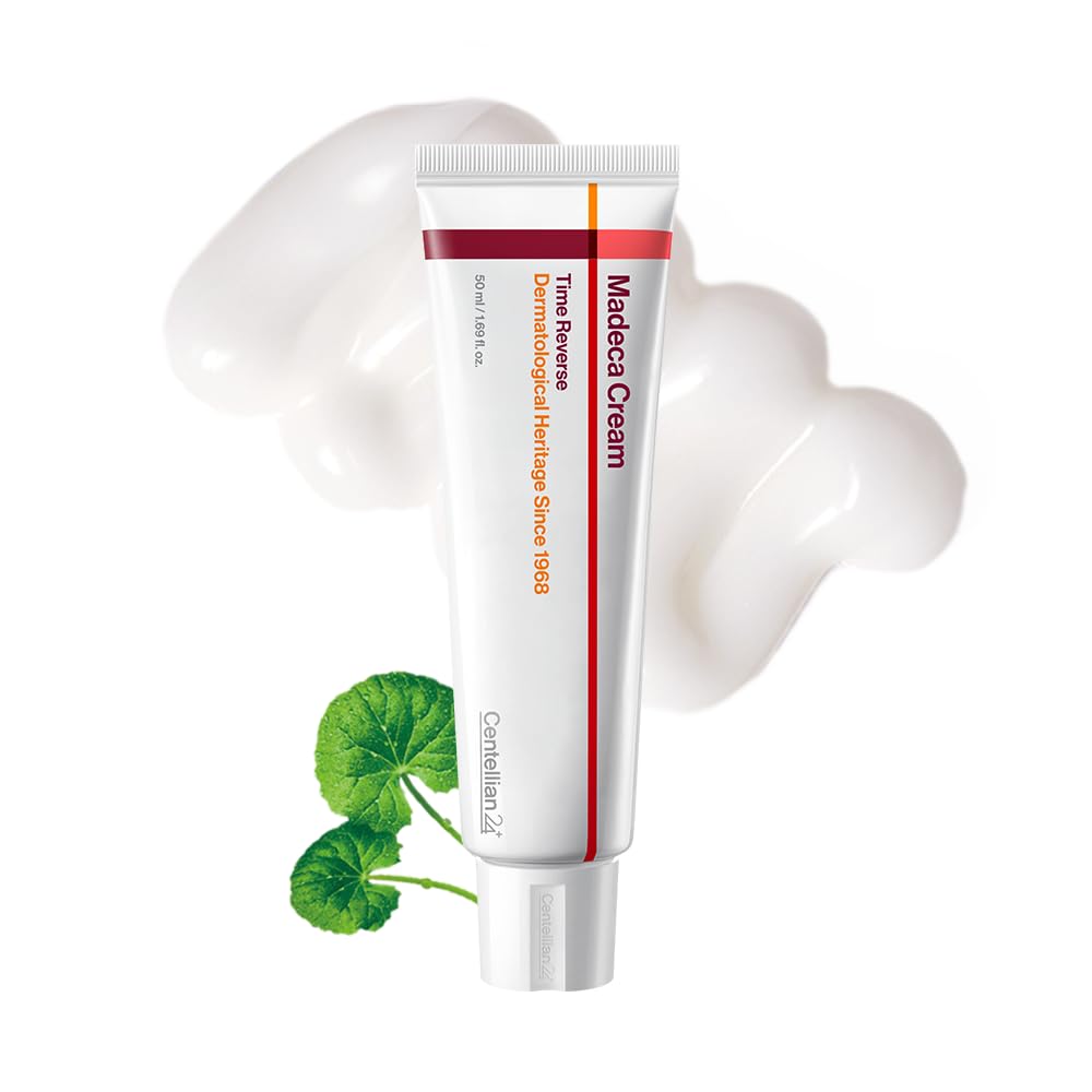 Centellian 24 Madeca Cream (Season 5, 1.7Fl Oz) - Centella Moisturizer For Face, Korean Skin Care. Dry, Sensitive Skin. Teca, Centella Asiatica, Madecassoside