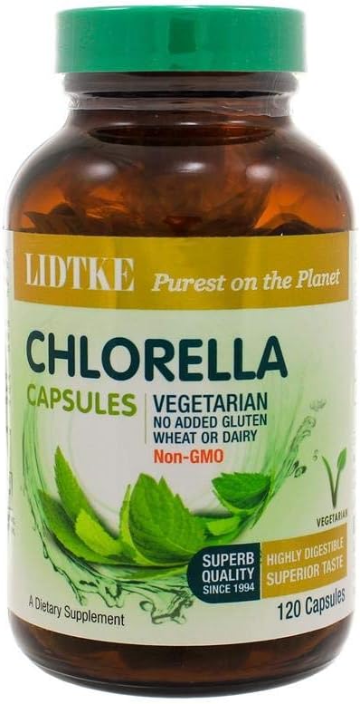 Lidtke Technologies Chlorella 120C : Health & Household