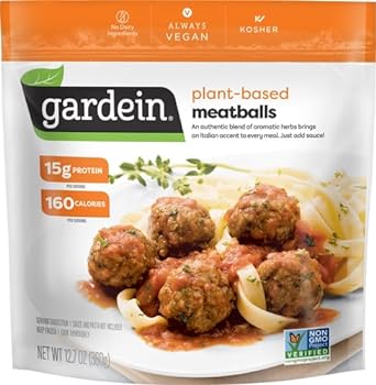 Gardein Classic Plant-Based Meatless Meatballs, Vegan, Frozen, 12.7 oz