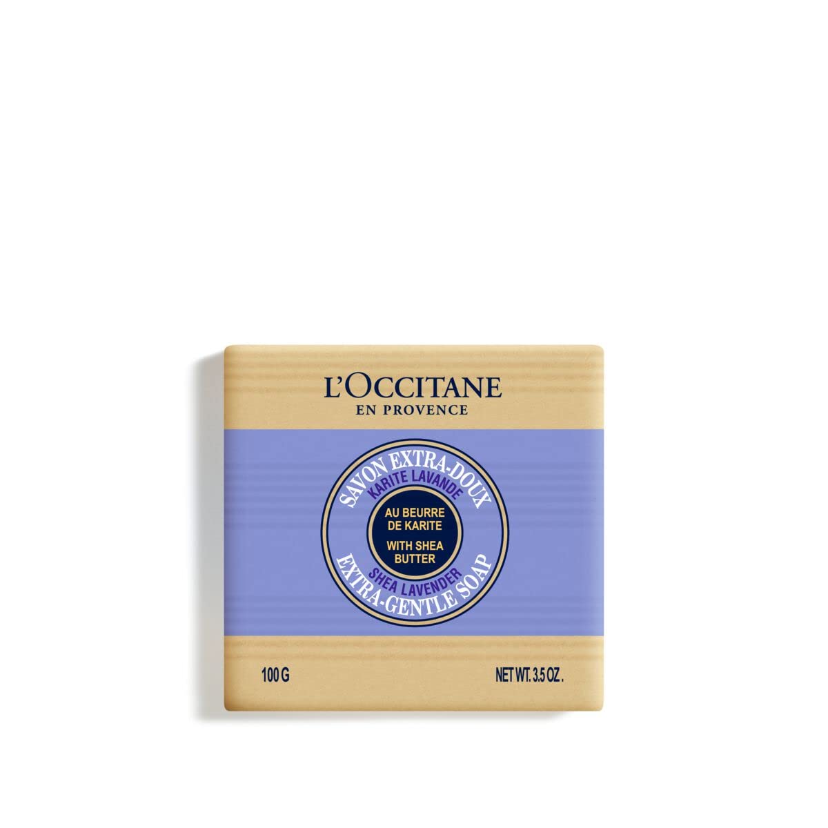 L'Occitane Shea Butter Extra-Gentle Solid Soap: Citrusy Shea Verbena, Relaxing Shea Lavender, Vegetable Based, Artisanal, Hand & Body Soap, Gently Cleanse, Vegan