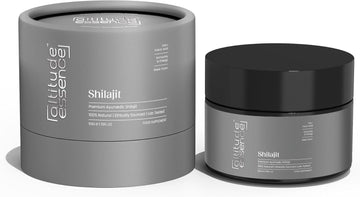 Altitude Essence Shilajit Resin 50G, Pure Himalayan Shilajit Gold Grade, Rich In Fulvic & Humic Acid, Minerals, Immune System & Vitality Booster For Men And Women, 3 Month Supply - Vegan