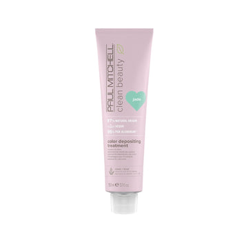 Paul Mitchell Clean Beauty Color-Depositing Treatment, For Refreshing + Protecting Color-Treated Hair 5.1 Oz, Jade