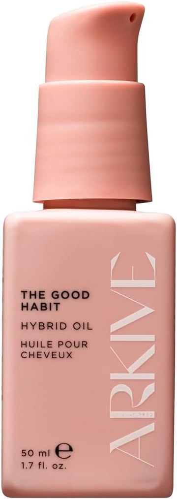 Arkive The Good Habit Hybrid Oil 50Ml - Hair Oil For Dry Damaged Hair - Vegan Hair Growth Oil For Scalp Moisture And Hair Shine - Natural Hair Oils For Hair Growth - Hair Serum For Dry Damaged Hair