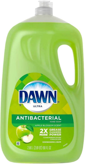 Dawn Ultra Antibacterial Apple blossom Dishwashing liquid Hand Soap 90 FL OZ