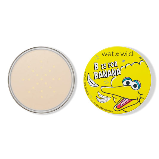 Wet N Wild X Sesame Street, B Is For Banana Setting Powder