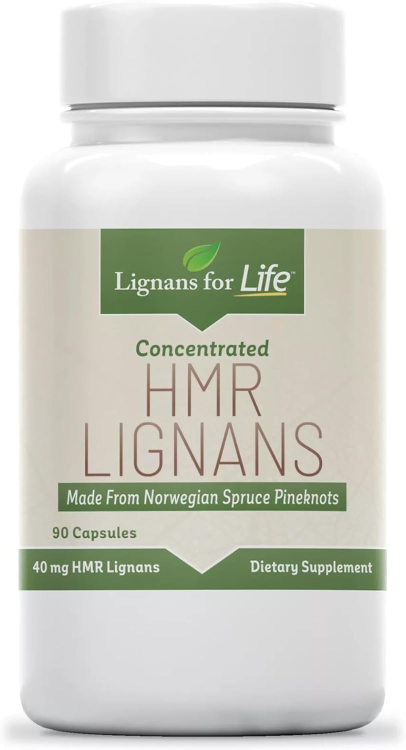 Lignans For Life Hmr Lignans For Dogs I Vitamin For Healthy Pet | Wellness Supplement | Nutritional - 90 Capsules I 40Mg