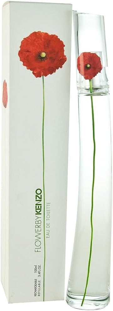 Kenzo Flower Eau De Toilette Refillable Spray For Women, 100 Ml, (Pack Of 1)