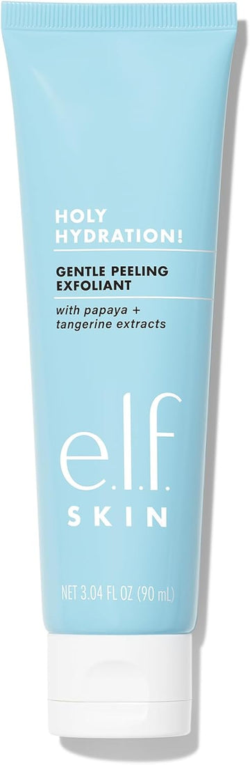 E.L.F. Gentle Peeling Exfoliant, Cleanser, Effective, Easy To Apply, Peels Away Dead Skin, Removes Dirt, Ideal For All Skin Types 90 Ml (Pack Of 2)
