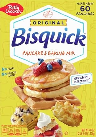 Betty Crocker Bisquick Original Pancake & Baking Mix, 40 oz