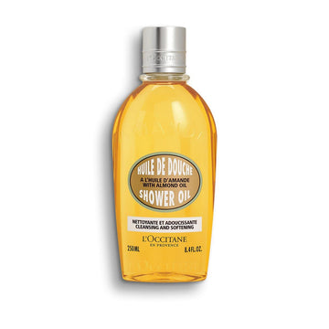 L'Occitane Cleansing & Softening Almond Shower Oil: Oil-to-Milky Lather, Softer Skin, Smooth Skin, Cleanse Without Drying, With Almond Oil