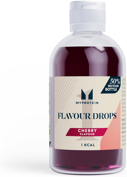 MyProtein FlavDrops – Cherry, 50ml | Zero-Calorie Flavor Drops for Protein Shakes, Smoothies, and Meal Replacements : Amazon.co.uk: Health & Personal Care