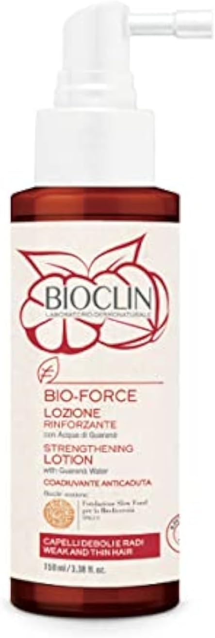 Bioclin Spray Lozione Rinforzante Per Capelli Indeboliti, 150Ml Con Acqua Di Guaranà E Vegetal Complex, Unisex