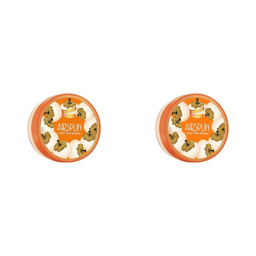 Airspun Loose Powder Translucent & Honey Beige 2Pc Talc-Free Set