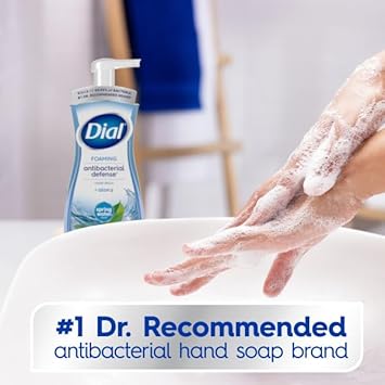 Dial Complete Antibacterial Foaming Hand Soap Refill, Fresh Pear, 32 Fl Oz