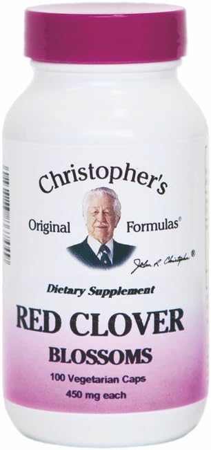 Red Clover Blossoms Christopher's Original Formulas 100 VCaps