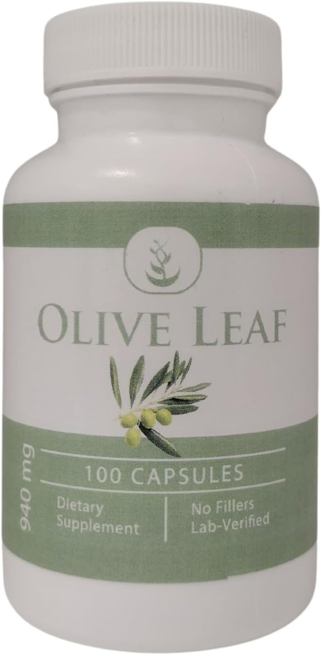 Pure Original Ingredients Olive Leaf, (100 Capsules) Always Pure, No Additives Or Fillers, Lab Verified