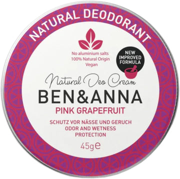 Ben & Anna Natural Deodorant Tin - Pink Grapefruit