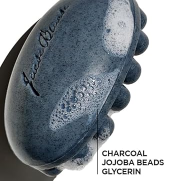 Jack Black, Charcoal Body Bar Massaging Soap, 4.75 oz : Beauty & Personal Care