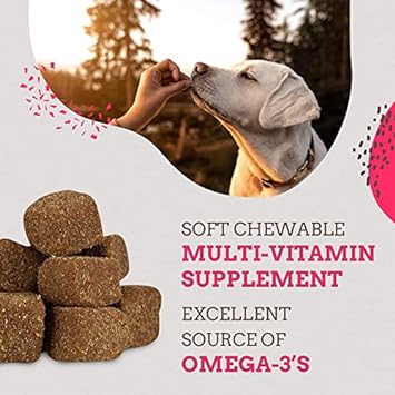Glucosamine for Dogs, 240 Soft Chews of Advanced Hip and Joint Supplements for Dogs Vet Formulated with Chondroitin & MSM for Mobility Support Keeping Your Dog Young – Tasty Flavor