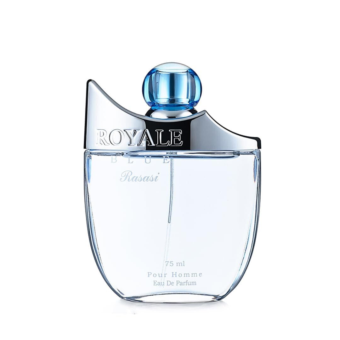 Rasasi Royale Blue Eau De Parfum Spray For Men, 2.5 Ounce