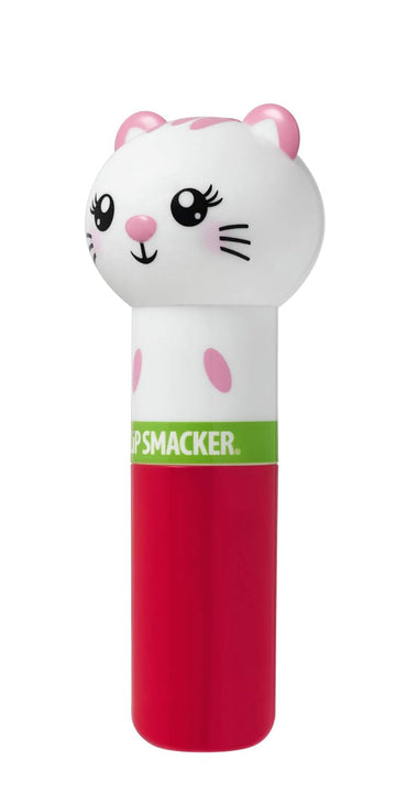 Lip Smacker Lippy Pals Kitten, Flavored Moisturizing & Smoothing Soft Shine Lip Balm, Hydrating & Protecting Fun Tasty Flavors, Cruelty-Free & Vegan - Kitten Water-Meow-Lon