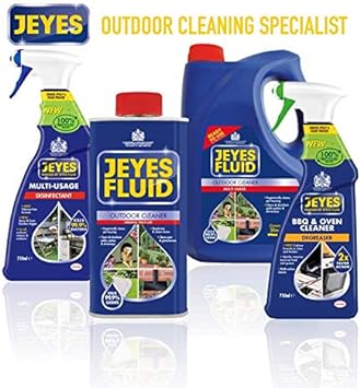 Jeyes Barbecue and Oven Cleaner, Powerful Against Grease, Trigger Spray for Outdoor & Indoor Use, 750ml : Health & Household