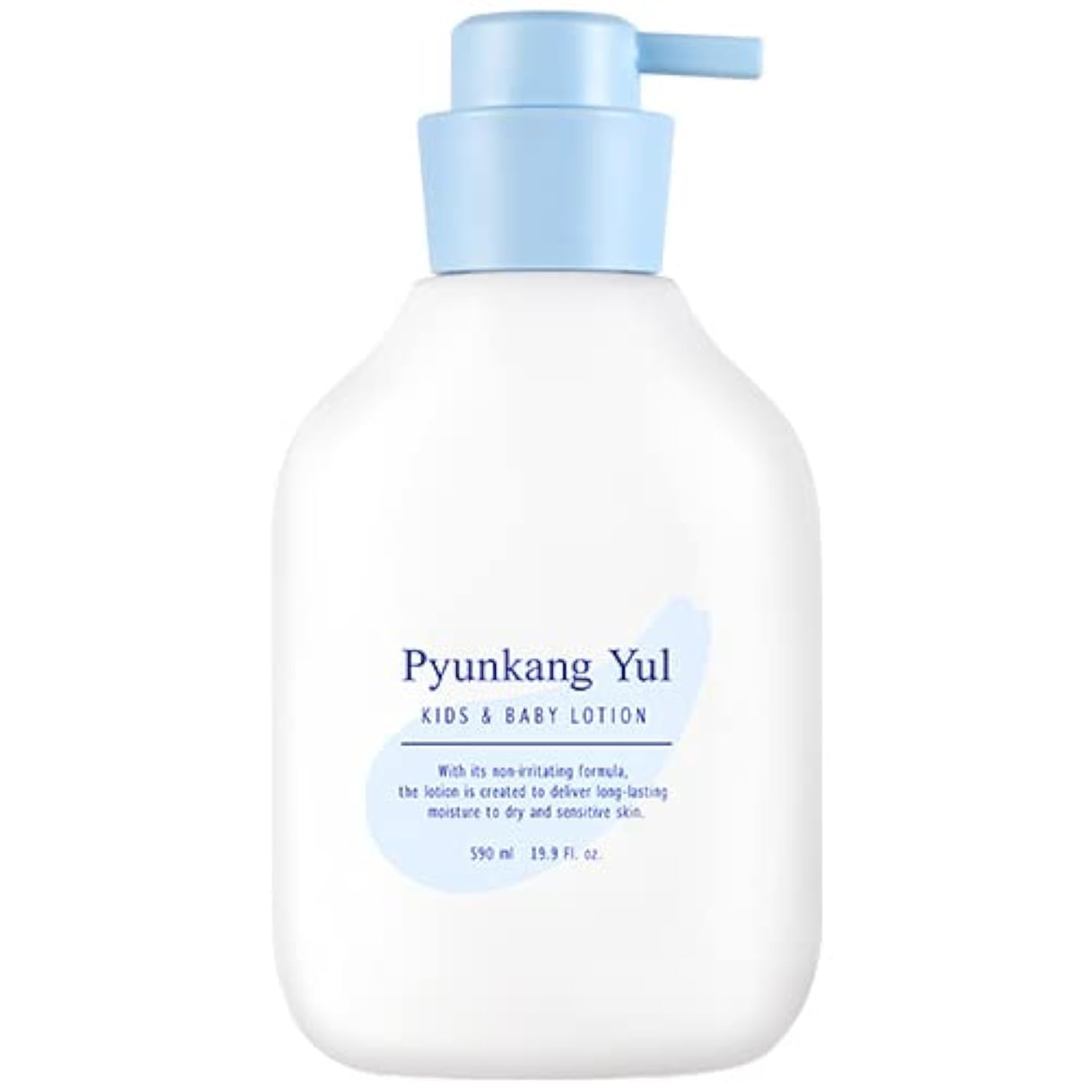 Pyunkang Yul Kids & Baby Lotion Moisturizer With Vitamin C, Ceramide, Hyaluronic Acid, Lecithin, Cica, Calming, Hydrating, Soothing, Moisturizing Cream For All Skin Types, Fragrance Free, 19.9 Fl.Oz