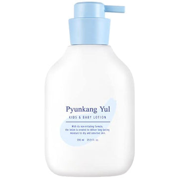 Pyunkang Yul Kids & Baby Lotion Moisturizer With Vitamin C, Ceramide, Hyaluronic Acid, Lecithin, Cica, Calming, Hydrating, Soothing, Moisturizing Cream For All Skin Types, Fragrance Free, 19.9 Fl.Oz