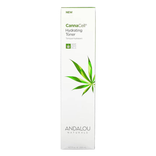 Andalou Naturals CannaCell Hydrating Toner, 6.7 Ounce