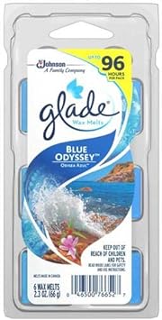 Glade Blue Odyssey Wax Melt, 2.3 Ounce - 8 per case. : Health & Household